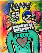 Manitos Filip Makowiak - Heartboy. (XL), Antiek en Kunst, Kunst | Schilderijen | Modern