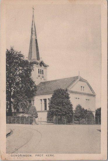 GENDRINGEN - Prot. Kerk, Verzamelen, Ansichtkaarten | Nederland, Verzenden