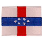 Strijkapplicatie/Patch - Vlag Antillen - 8x6cm NIEUW, Ophalen of Verzenden, Nieuw