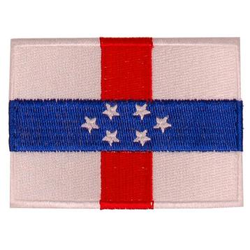 Strijkapplicatie/Patch - Vlag Antillen - 8x6cm NIEUW beschikbaar voor biedingen