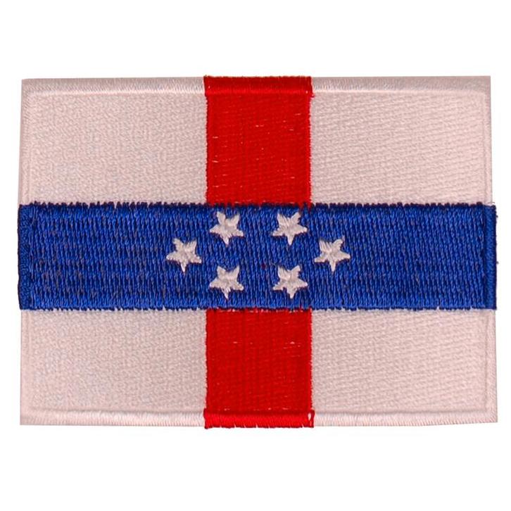 Strijkapplicatie/Patch - Vlag Antillen - 8x6cm NIEUW, Hobby en Vrije tijd, Kledingapplicaties en Hotfix, Nieuw, Ophalen of Verzenden
