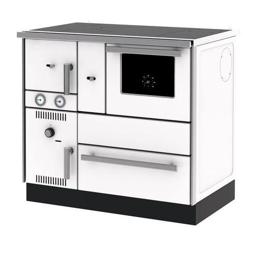 Alfa Term 27 (27 kW) CV houtkachel fornuis Wit Aansluiting, Doe-het-zelf en Verbouw, Geisers en Boilers, Verzenden
