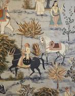 Zeldzaam textiel Aziatisch Taj Mahal - realistisch origineel