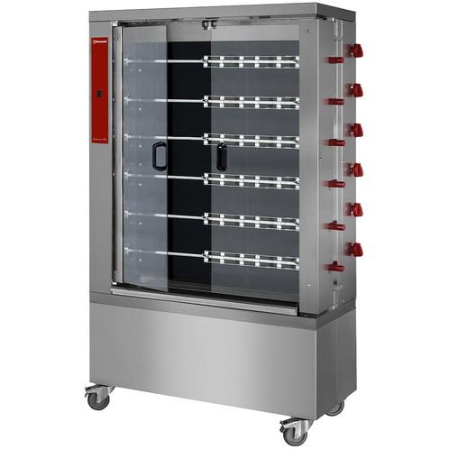 Diamond Kippenspit | 6 Spitten | Voor 36 Kippen | 400v, Zakelijke goederen, Horeca | Keukenapparatuur, Nieuw in verpakking, Ophalen of Verzenden