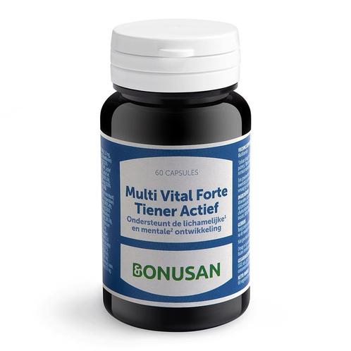 Multi vital forte tiener actief  60 vegicaps Bonusan, Sport en Fitness, Gezondheidsproducten en Wellness, Overige typen, Nieuw