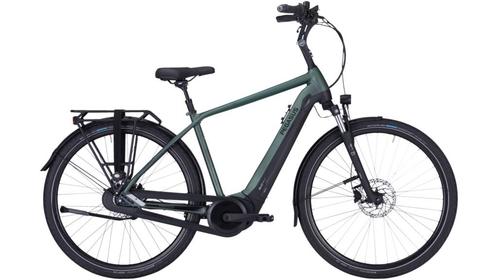Pegasus Ravenna EVO 8F 2022 - Zwart - Groen Mat - Elektrisch, Fietsen en Brommers, Elektrische fietsen, Verzenden