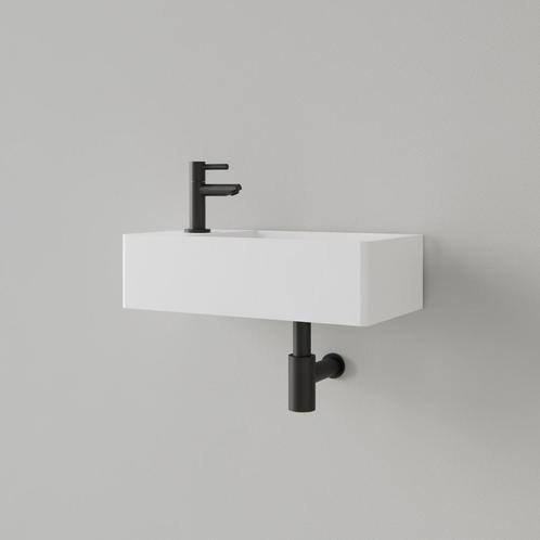 Fontein Gliss Design Freya Solid Marble 40x22x10 cm Met, Doe-het-zelf en Verbouw, Sanitair, Overige typen, Nieuw, Ophalen of Verzenden