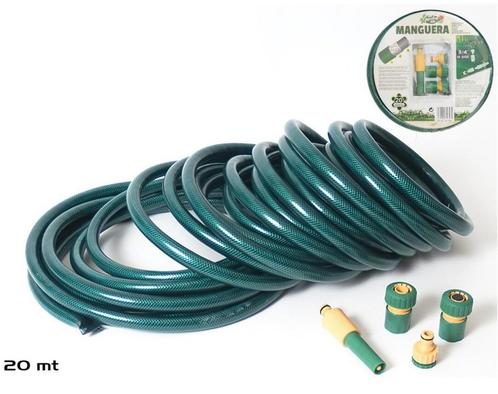 Gerimport Tuinslang - 20 Meter - met Sproeier en Koppelst..., Tuin en Terras, Tuinslangen, Nieuw, Verzenden