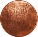 Salontafel rond - Ø 53x41 cm - Koper - WOMO-DESIGN •, Verzenden, Zo goed als nieuw