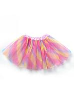 Lichtroze Regenboog Tutu Rok M-L Eenhoorn Unicorn Gekleurde, Ophalen of Verzenden, Nieuw, Maat 38/40 (M), Carnaval