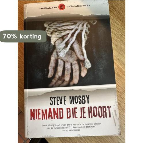 Niemand die je hoort 9789044983296 Steve Mosby, Boeken, Overige Boeken, Gelezen, Verzenden