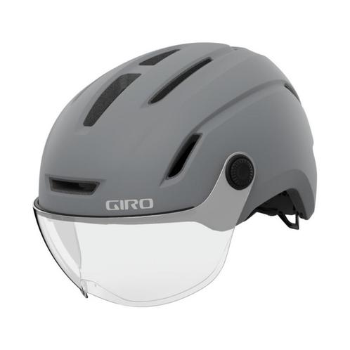 Giro Evoke Led MIPS e-bike helm - Mat Grijs - M, Fietsen en Brommers, Fietsaccessoires | Fietshelmen, Nieuw, Verzenden