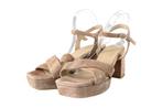 VIA VAI Sandalen in maat 42 Bruin | 10% extra korting, Kleding | Dames, Schoenen, Bruin, Verzenden, Sandalen of Muiltjes, Zo goed als nieuw