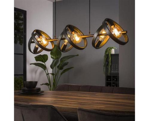 Hanglamp Hover 6 lampen - Charcoal, Huis en Inrichting, Lampen | Hanglampen, Nieuw, Ophalen of Verzenden
