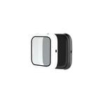 Kunststof i.c.m. gehard glas Hoesje voor Fitbit Versa 2 Wit, Nieuw, Bescherming