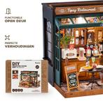Robotime Tipsy Restaurant Miniatuurhuisje Bouwpakket Mode..., Hobby en Vrije tijd, Modelbouw | Overige, Verzenden, Nieuw