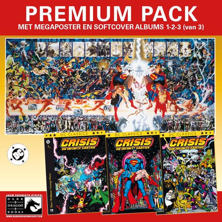 DC Crisis on Infinite Earths CP (1-3) [NL], Boeken, Strips | Comics, Nieuw, Verzenden