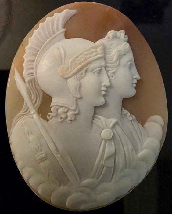 schelp Cameo - Replica na een antiek, Antiek en Kunst, Antiek | Overige Antiek
