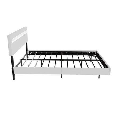Zwevend Bed Lissabon - 140x200cm - Kunstleer - Incl. LED - W, Huis en Inrichting, Slaapkamer | Bedden, Nieuw, Verzenden