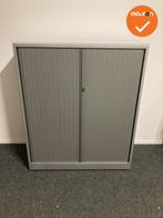 Roldeurkast - Ahrend - 144x120x45cm - Zilvergrijs met grijze, Zakelijke goederen, Kantoor en Winkelinrichting | Kantoormeubilair en Inrichting
