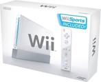 Nintendo Wii (White) + Wii Sports (boxed) (Nintendo Wii), Verzenden, Gebruikt