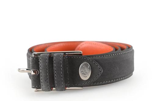 Greve Riem Grijs | 10% extra korting, Kleding | Heren, Riemen en Ceinturen, Overige kleuren, Zo goed als nieuw, Verzenden