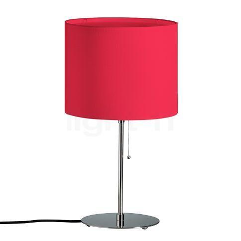Tecnolumen TLWS Tafellamp, rood - cilindrisch - 30 cm, Huis en Inrichting, Lampen | Tafellampen, Nieuw, Verzenden