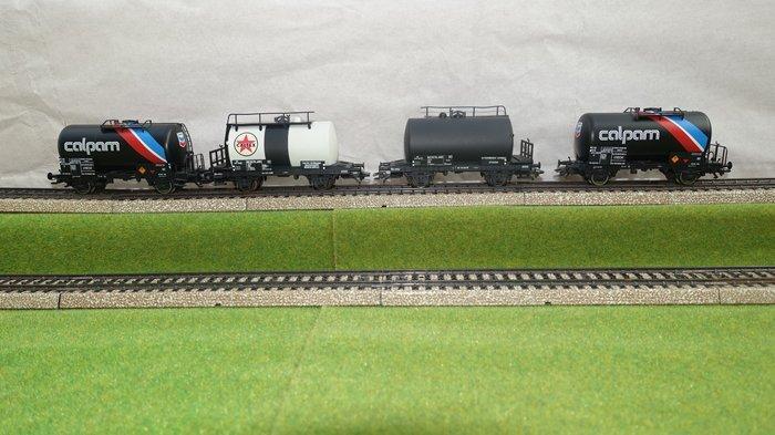 Piko, Roco H0 - Modeltrein goederenwagon (4) - Versierde, Hobby en Vrije tijd, Modeltreinen | H0