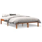 Houten Bedframe 140x190 | Retourdeal | Superkoop!, Bruin, Hout, Nieuw, Tweepersoons