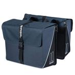 Dubbele fietstas Basil Forte 35 liter - marineblauw / zwart, Fietsen en Brommers, Fietsaccessoires | Fietsmanden, Nieuw, Basil