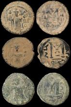 Arabisch-Byzantijns Lot of 3 Æ coins Islamic Follis