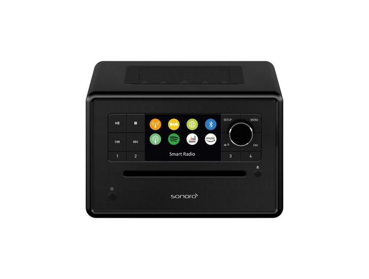 Sonoro Elite X -SO 911 Internet Radio met CD-Speler - zwart, Audio, Tv en Foto, Radio's, Radio, Nieuw, Ophalen of Verzenden