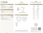 1 pcs Diamant (Natuurlijk) - 1.02 ct - Hart - E - VVS2 -, Nieuw