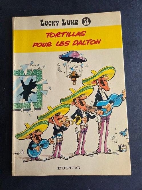 Lucky Luke T31 - Tortillas pour les Dalton + dédicace - B -, Boeken, Stripboeken