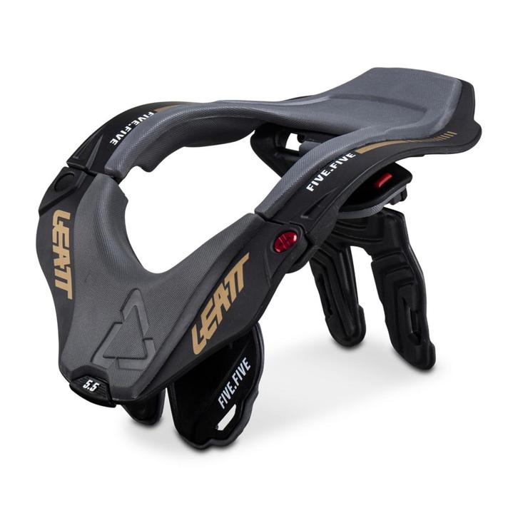 Nekbrace Leatt 5.5 (Stealth, Nekbraces), Motoren, Accessoires | Overige, Nieuw, Verzenden