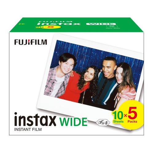 Fuji Instax Wide Film 5x10 voordeelpak, Audio, Tv en Foto, Fotografie | Fotopapier, Nieuw, Ophalen of Verzenden
