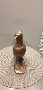 Beeld, beautiful / heavy bronze pheasant - 25 cm - Brons