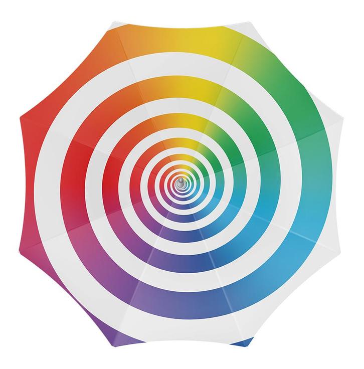Strandparasol Spirale 180 cm, Tuin en Terras, Parasols, Nieuw, Verzenden