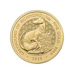 Gouden Tudor Beasts Greyhound of Richmond 2025 1 troy ounce, Verzenden