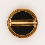 Broche - 18 karaat Geel goud - Mozaïek, Sieraden, Tassen en Uiterlijk, Antieke sieraden