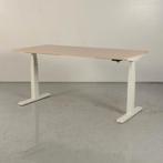 Elektrisch zit-sta bureau Solidesk - Licht eiken - 160 x 80, Huis en Inrichting, Bureaus, Ophalen of Verzenden, Nieuw