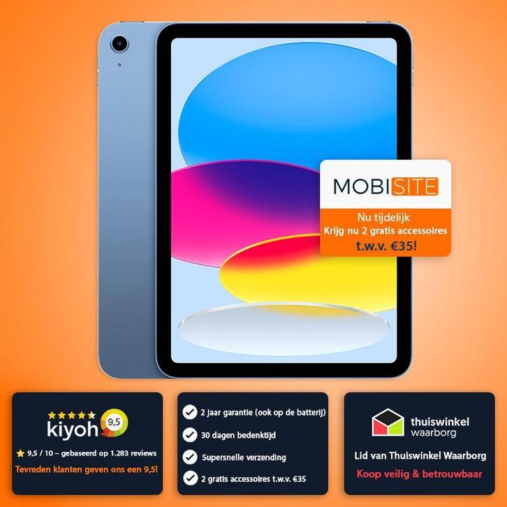 Apple iPad 11 (2025) - Accu 100% - 2 jaar garantie, Computers en Software, Apple iPads, Zo goed als nieuw, Apple iPad, Verzenden