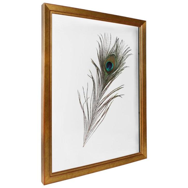 Fotolijst Dubbelglas Goud 30x40 cm, Huis en Inrichting, Woonaccessoires | Lijsten, Ophalen of Verzenden