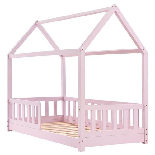 Kinderbed Marli - 80 x 160 cm - Roze, Kinderen en Baby's, Kinderkamer | Bedden, Nieuw, Verzenden