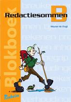 Kinheim Blokboek Redactiesommen B groep 6 (per stuk), Verzenden, Nieuw