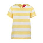 Frogbox • gestreepte linnen shirt • 36, Kleding | Dames, Verzenden, Geel, Nieuw, Maat 36 (S)