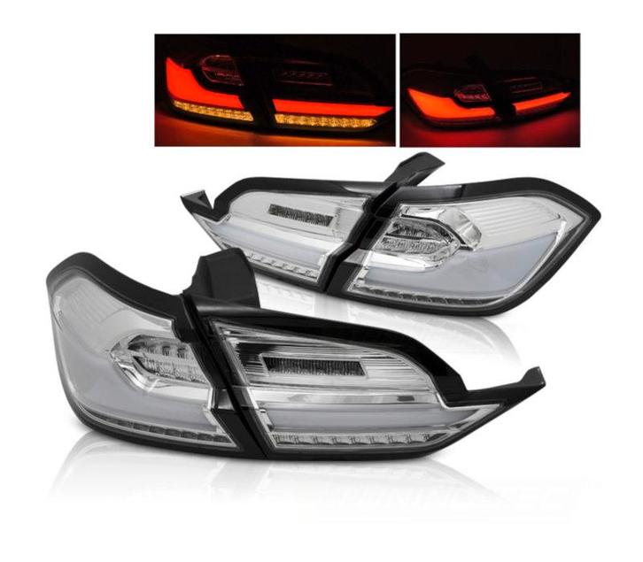 LED achterlichten knipperlicht Chrome, Auto-onderdelen, Verlichting, Nieuw, Ford, Verzenden