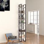vidaXL Boekenkast met 6 schappen 40x30x210 cm bewerkt hout, Minder dan 50 cm, Nieuw, 25 tot 50 cm, Overige houtsoorten