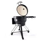 Keramische Kamado BBQ Grill | 26 inch - Ø 66 cm, Nieuw, Ophalen of Verzenden, Elfinox, Met accessoires