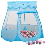 vidaXL Kinderspeeltent met 250 ballen 102x102x82 cm blauw, Kinderen en Baby's, Speelgoed | Speeltenten, Verzenden, Nieuw